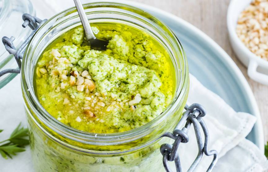 Zucchinipesto mit dem Monsieur Cuisine | ZauberMix