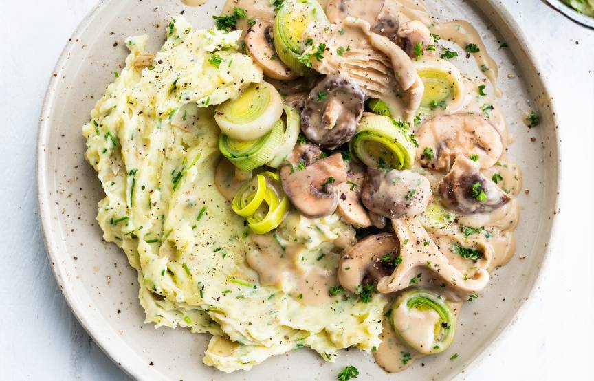 Pilzragout mit Kartoffelpüree | ZauberMix Club