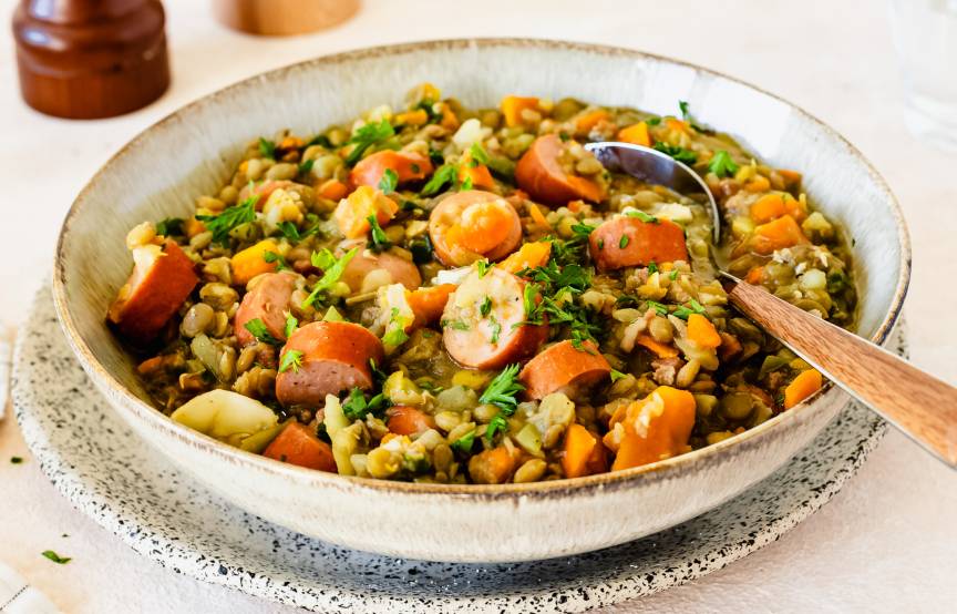 Linsensuppe ohne Einweichen | ZauberMix
