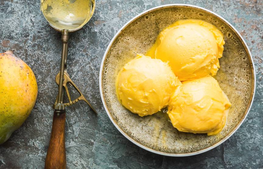 Mangoeis mit Kokosmilch | ZauberMix