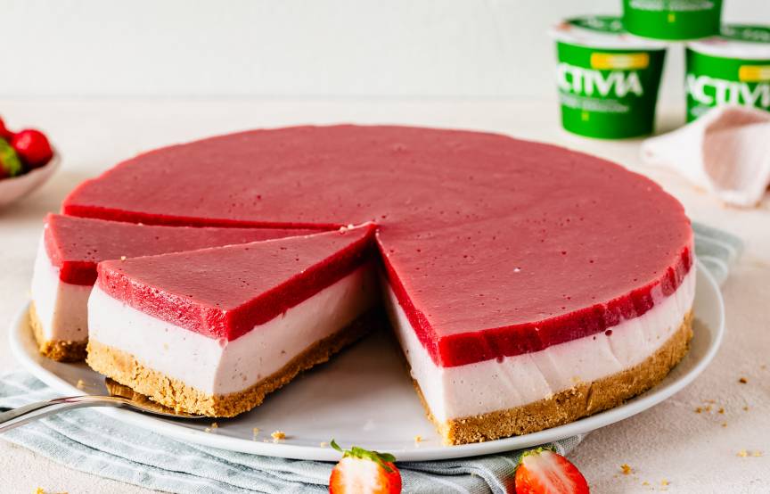 Schnelle Joghurt-Torte ohne Backen | ZauberMix