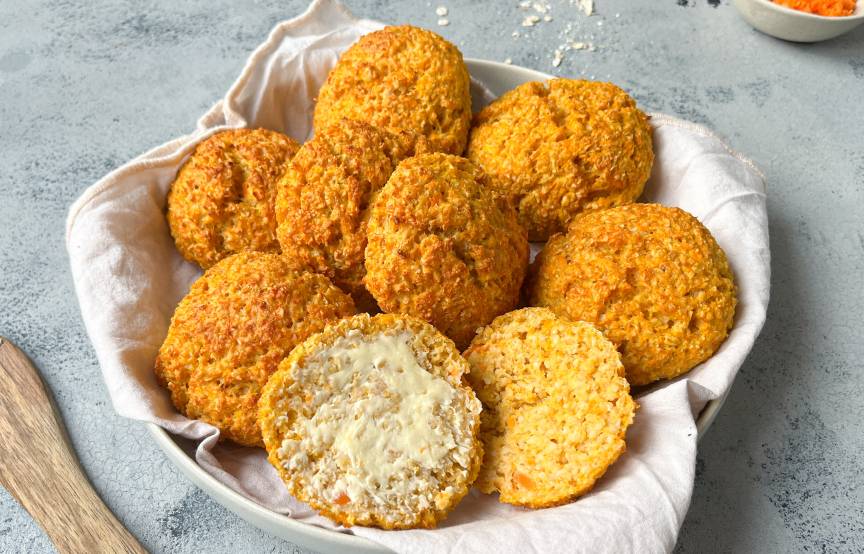 Haferflocken-Karotten-Brötchen | ZauberMix