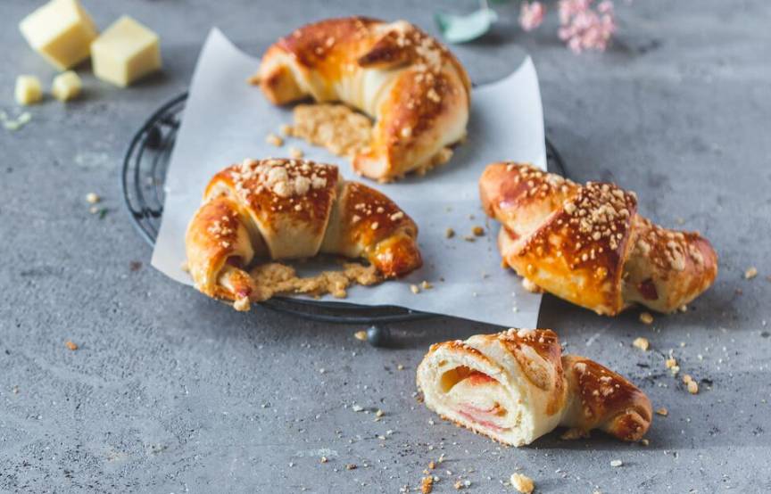 Schinken-Käse-Croissant aus dem Monsieur Cuisine | ZauberMix