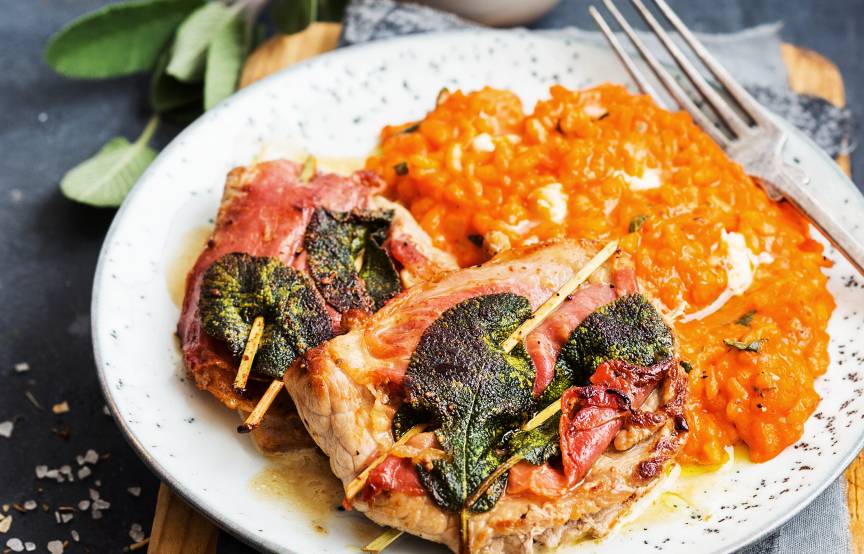Mozzarella-Risotto mit Saltimbocca | ZauberMix