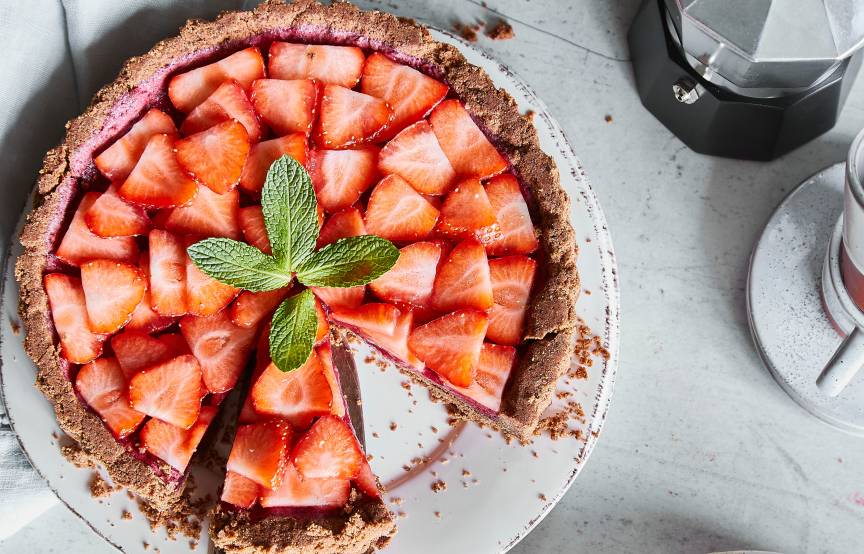 Erdbeerkuchen mit Quark-Creme | ZauberMix