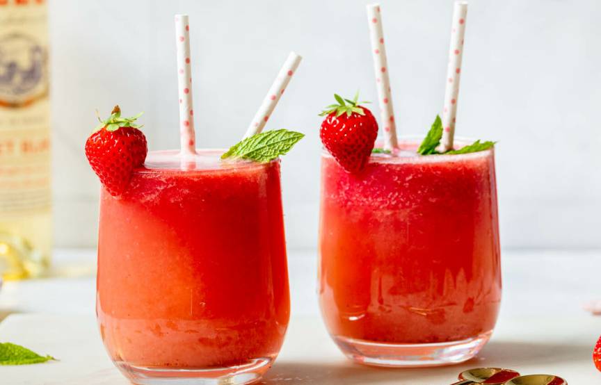Erdbeerbowle mit Lillet | ZauberMix