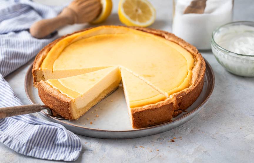 Käsekuchen mit Mürbeteig | ZauberMix