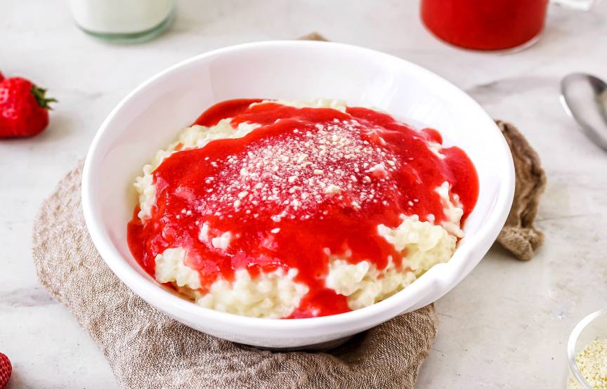 Milchreis à la Spaghetti Eis | ZauberMix