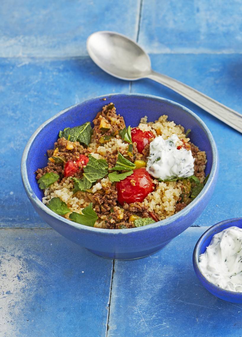 All-in-one-Couscous mit Hack im Monsieur Cuisine | ZauberMix