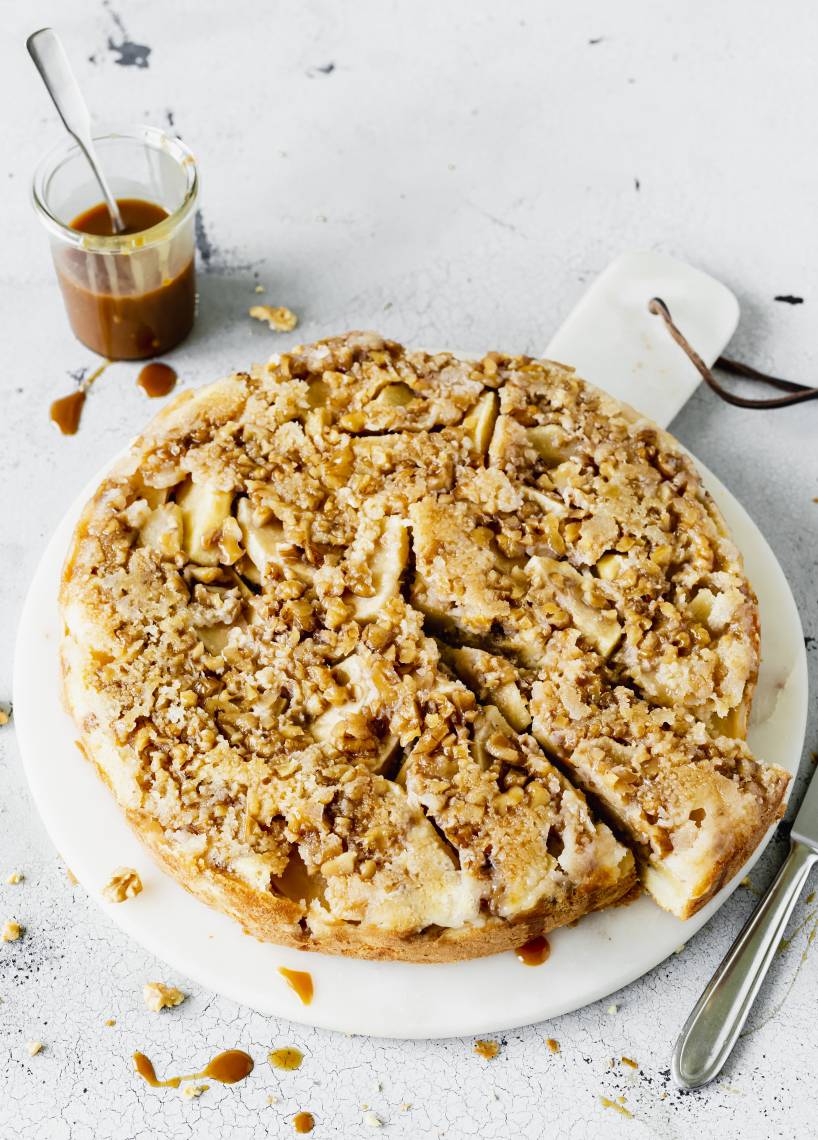 Apfel-Karamell-Kuchen