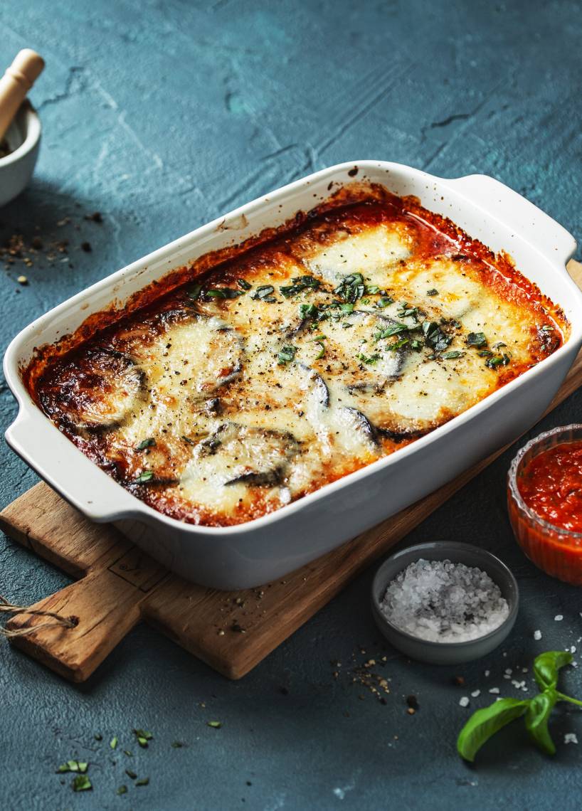 Auberginenauflauf „Arrabbiata“ mit dem Monsieur Cuisine | ZauberMix Auberginenauflauf „Arrabbiata“ mit dem Monsieur Cuisine | ZauberMix