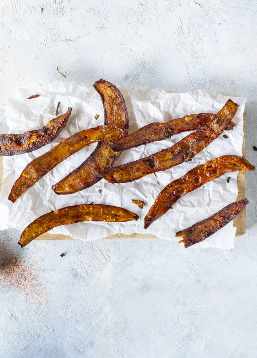 Bananenschalen-Bacon