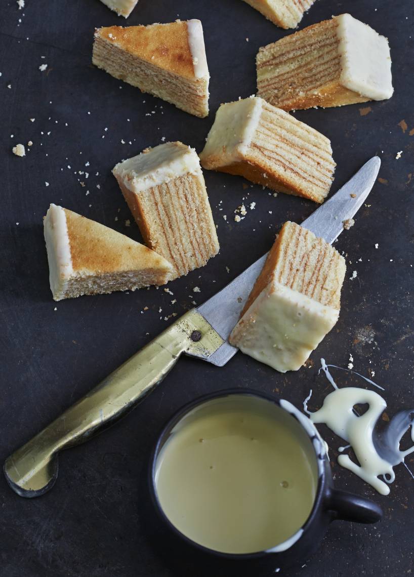 Baumkuchenspitzen im Monsier Cuisine | ZauberMix Baumkuchenspitzen im Monsier Cuisine | ZauberMix