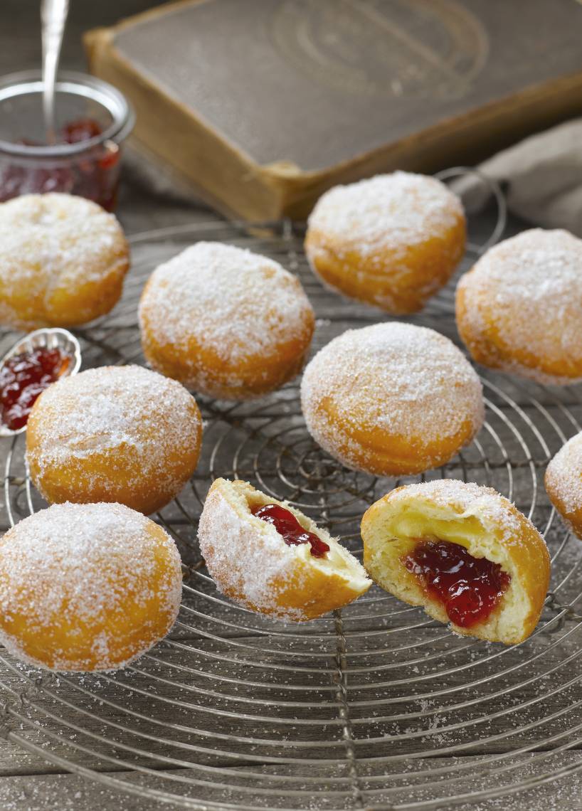 Berliner mit Pflaumenkonfitüre im Monsieur Cuisine | ZauberMix