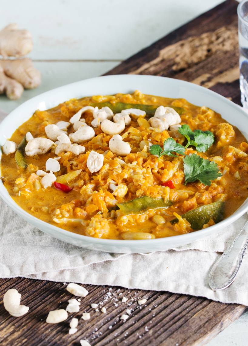 Blumenkohlcurry im Monsieur Cuisine – Rezept | ZauberMix
