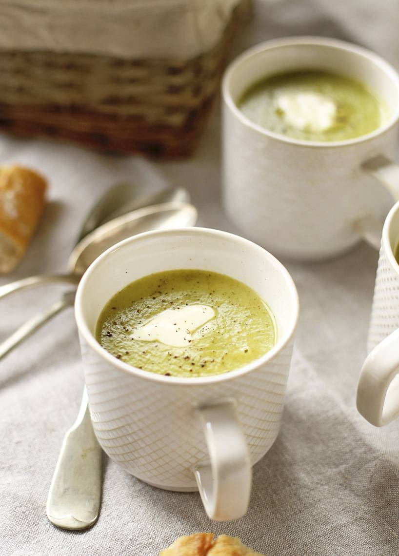 Kartoffel-Brokkolisuppe