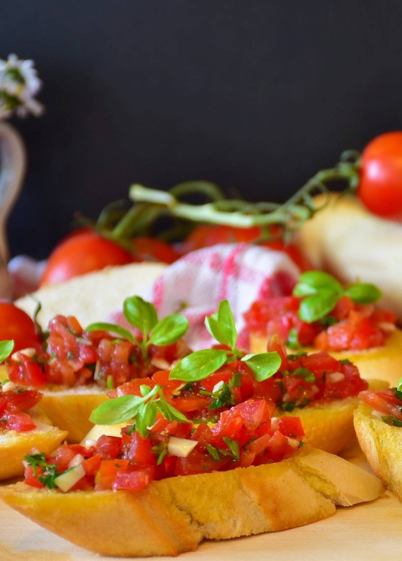 Bruschetta wie in Italien im Monsieur Cuisine | ZauberMix Bruschetta wie in Italien im Monsieur Cuisine | ZauberMix