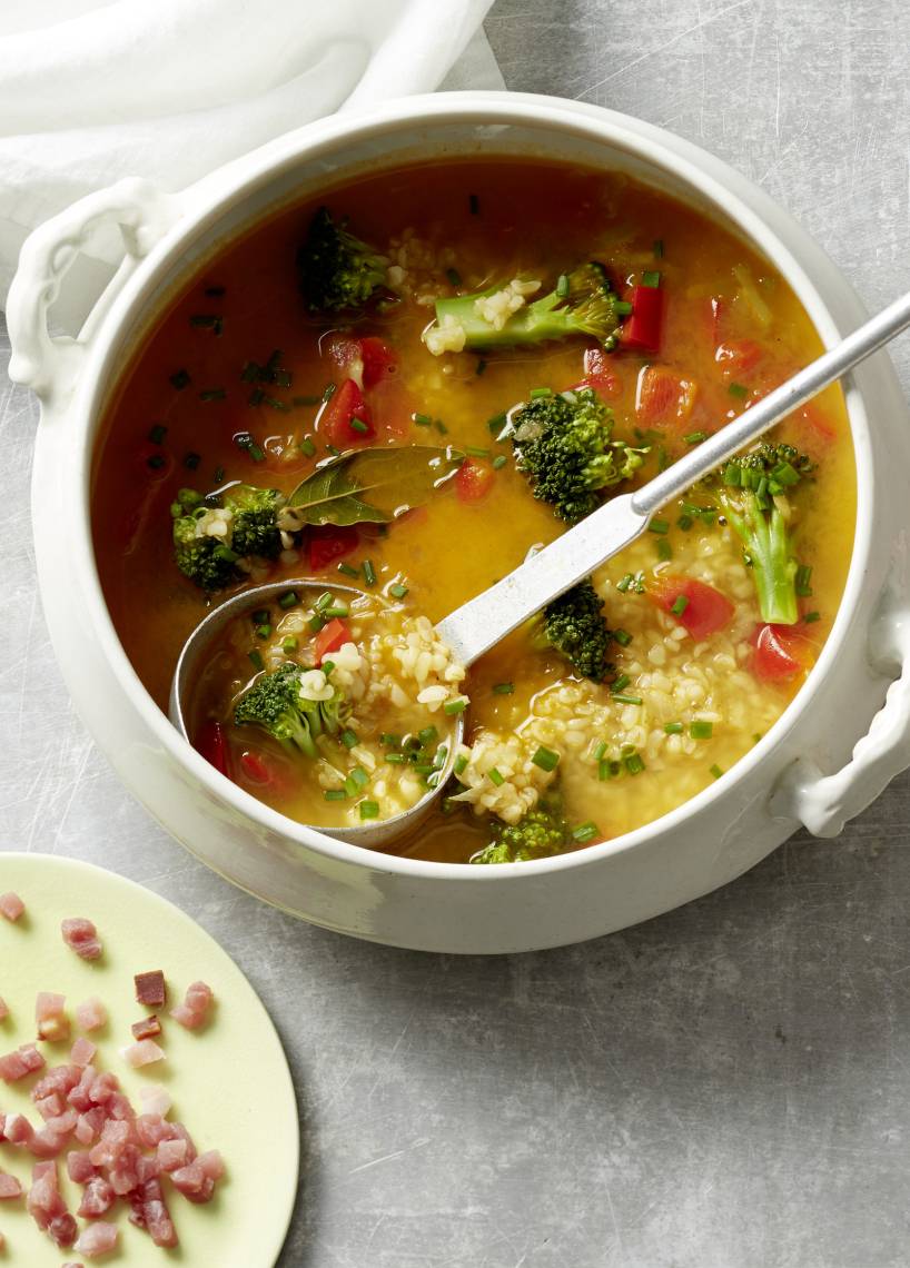 Bulgur-Brokkoli-Eintopf