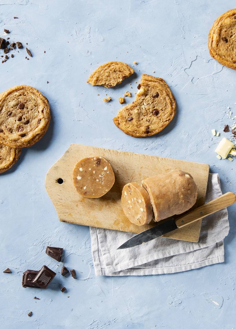 Chocolate Cookies von der Rolle