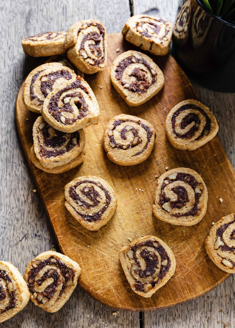 Dinkel-Walnuss-Schnecken