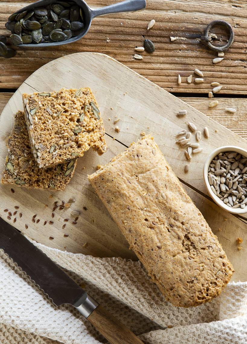 Dinkelbrot aus dem Dampfgaraufsatz