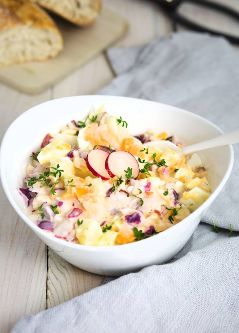 Eiersalat mit Mayonnaise im Monsieur Cuisine | ZauberMix