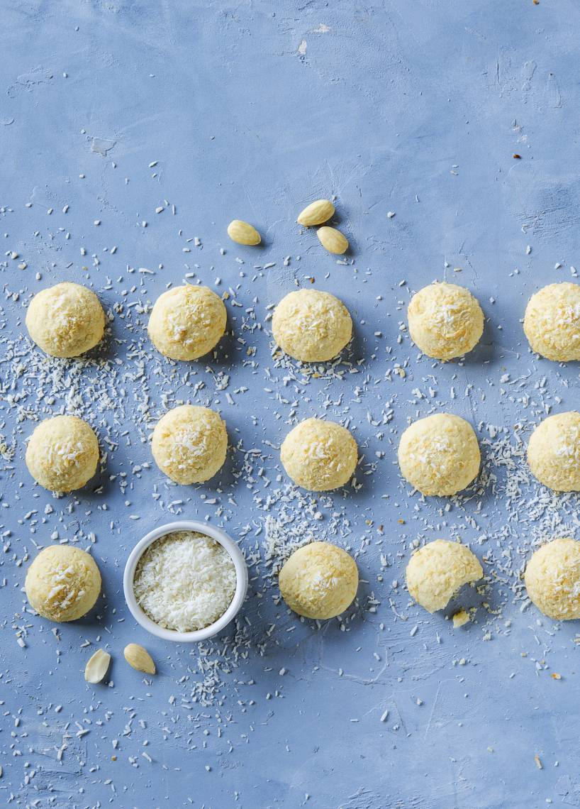 Einfache Raffaello-Kugeln