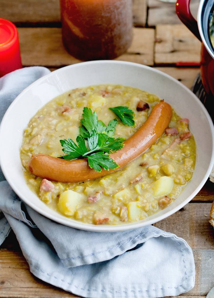 Erbsensuppe im Monsieur Cuisine so einfach | ZauberMix Erbsensuppe im Monsieur Cuisine so einfach | ZauberMix