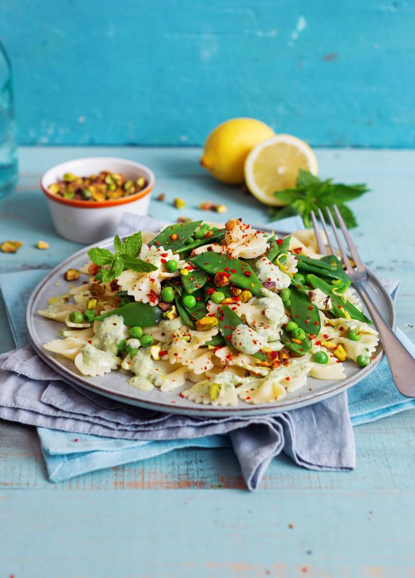 Farfalle in Zitronensoße im Monsieur Cuisine | ZauberMix Farfalle in Zitronensoße im Monsieur Cuisine | ZauberMix