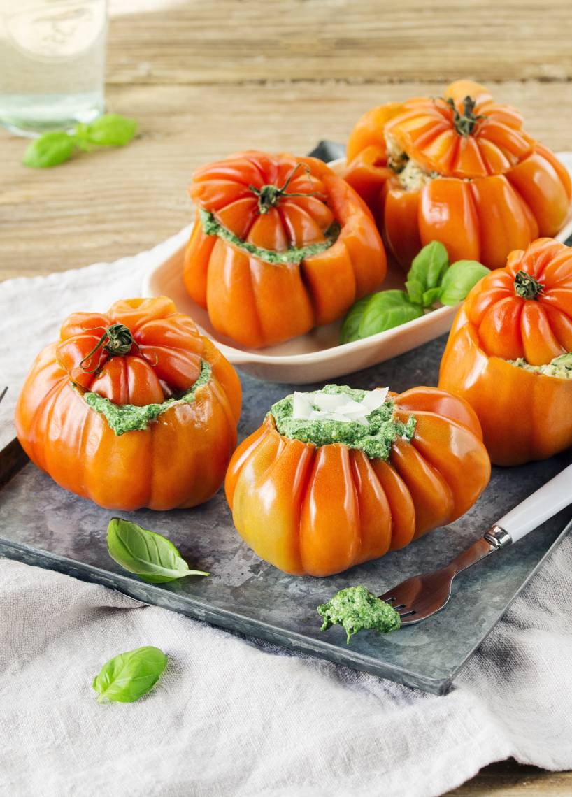 Gefuellte Tomaten vegetarisch Monsieur Cuisine | ZauberMix