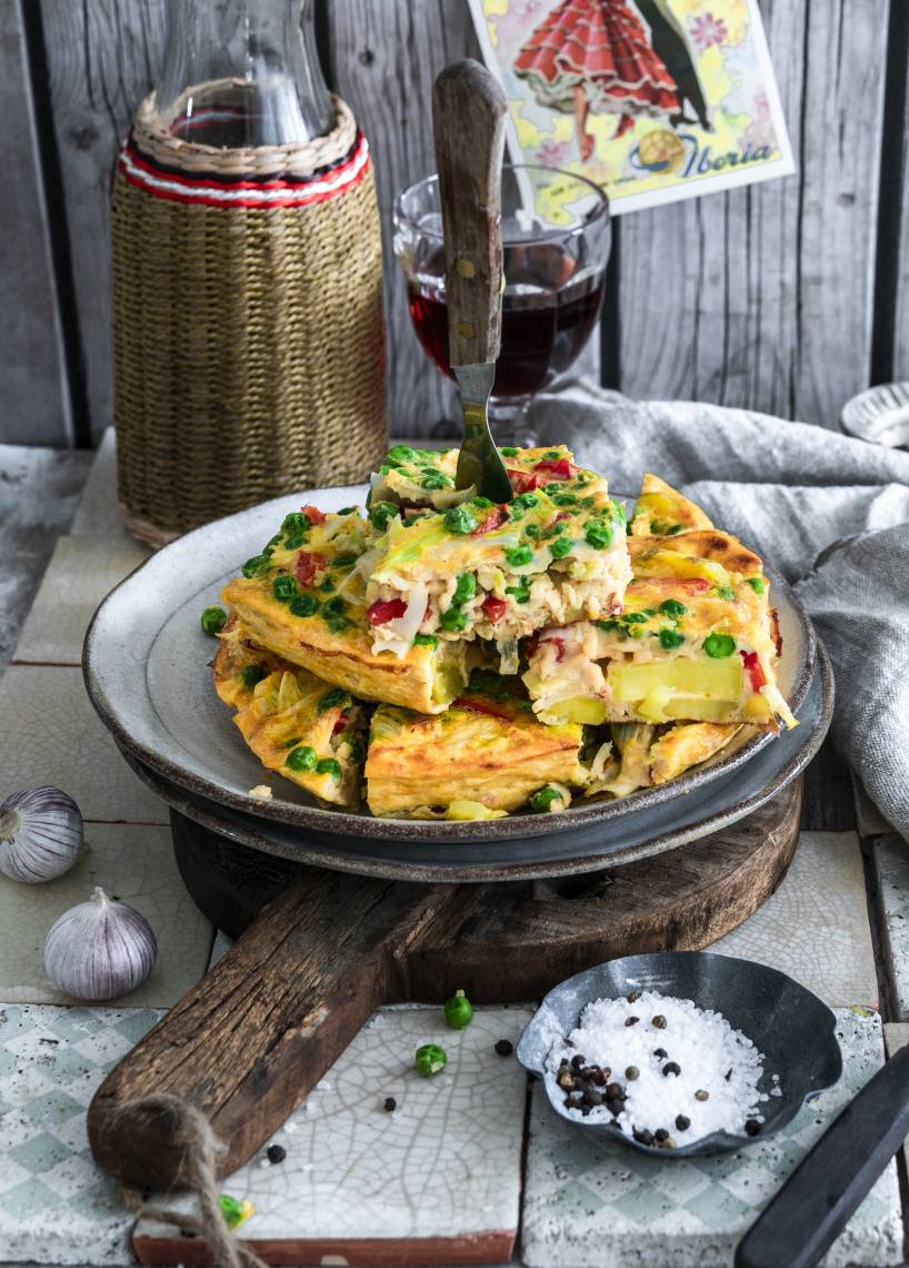 Gemüse-Kartoffel-Tortilla im Monsieur Cuisine | ZauberMix Gemüse-Kartoffel-Tortilla im Monsieur Cuisine | ZauberMix