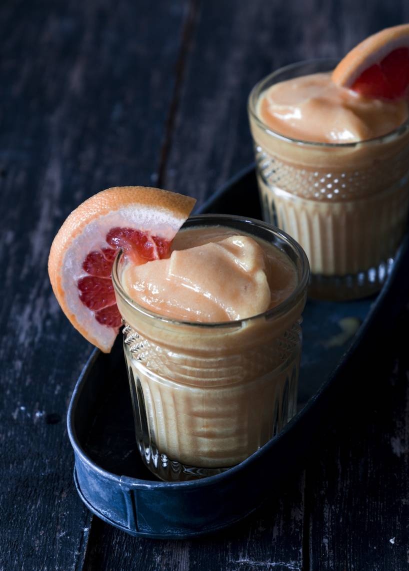 Gin Slush mit Grapefruit