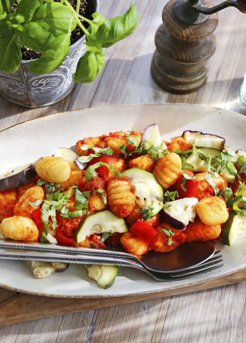 Gnocchi mit mediterranem Gemüse aus dem Monsieur Cuisine | ZauberMix