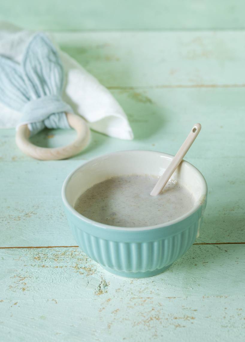 Grießbrei mit Banane