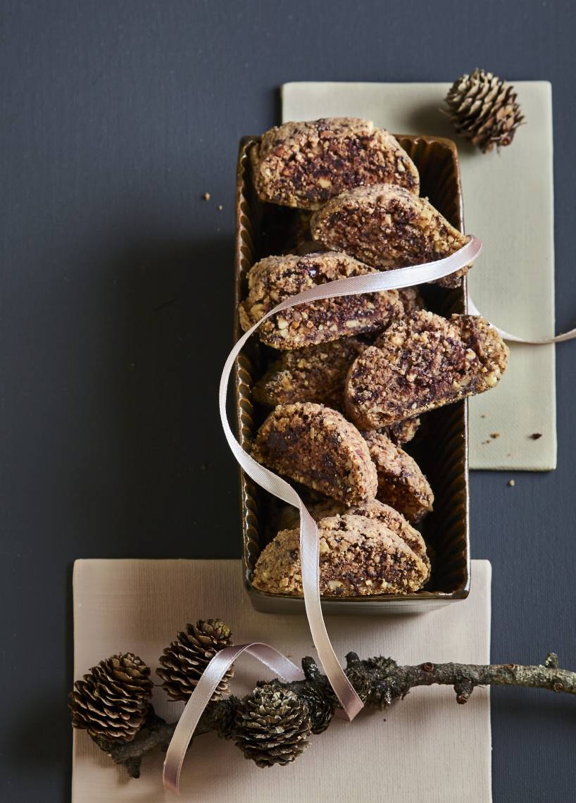 Haselnuss-Schoko-Biscotti