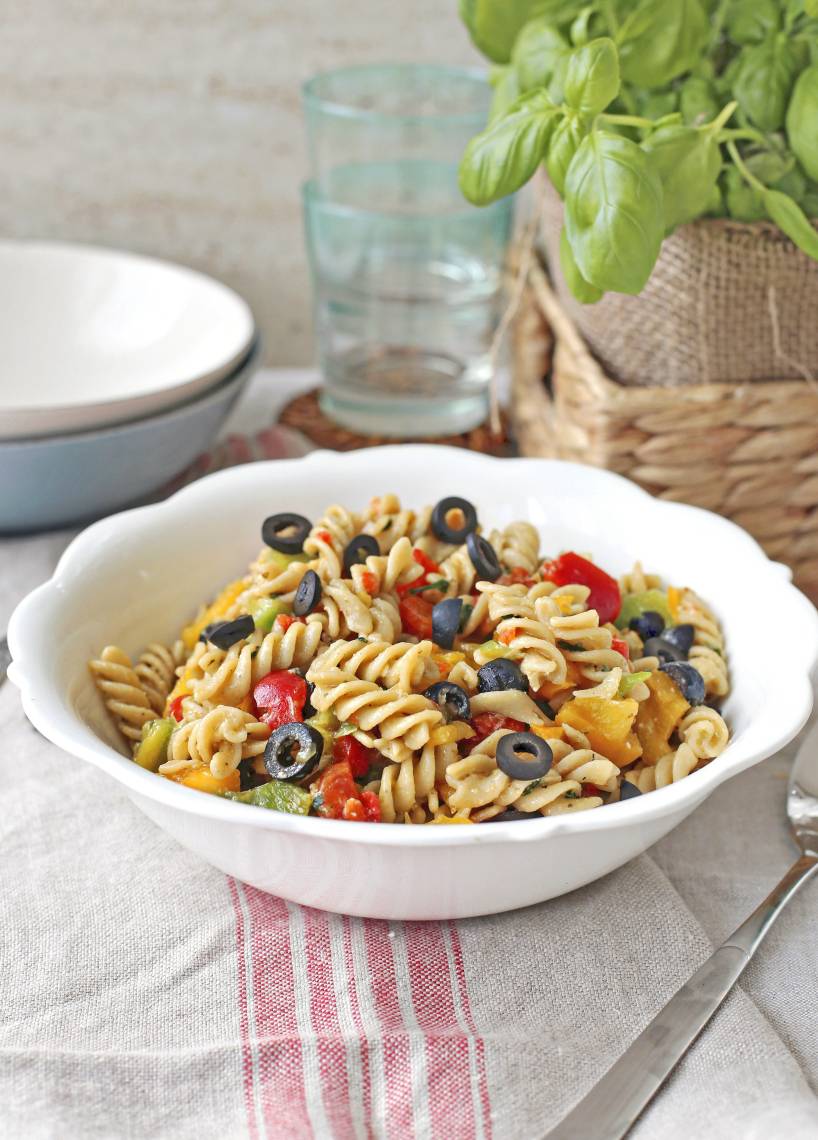 Italienischer Nudelsalat im Monsieur Cuisine | ZauberMix