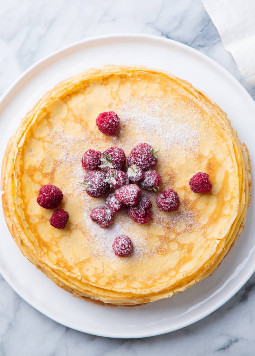 Klassische Pfannkuchen