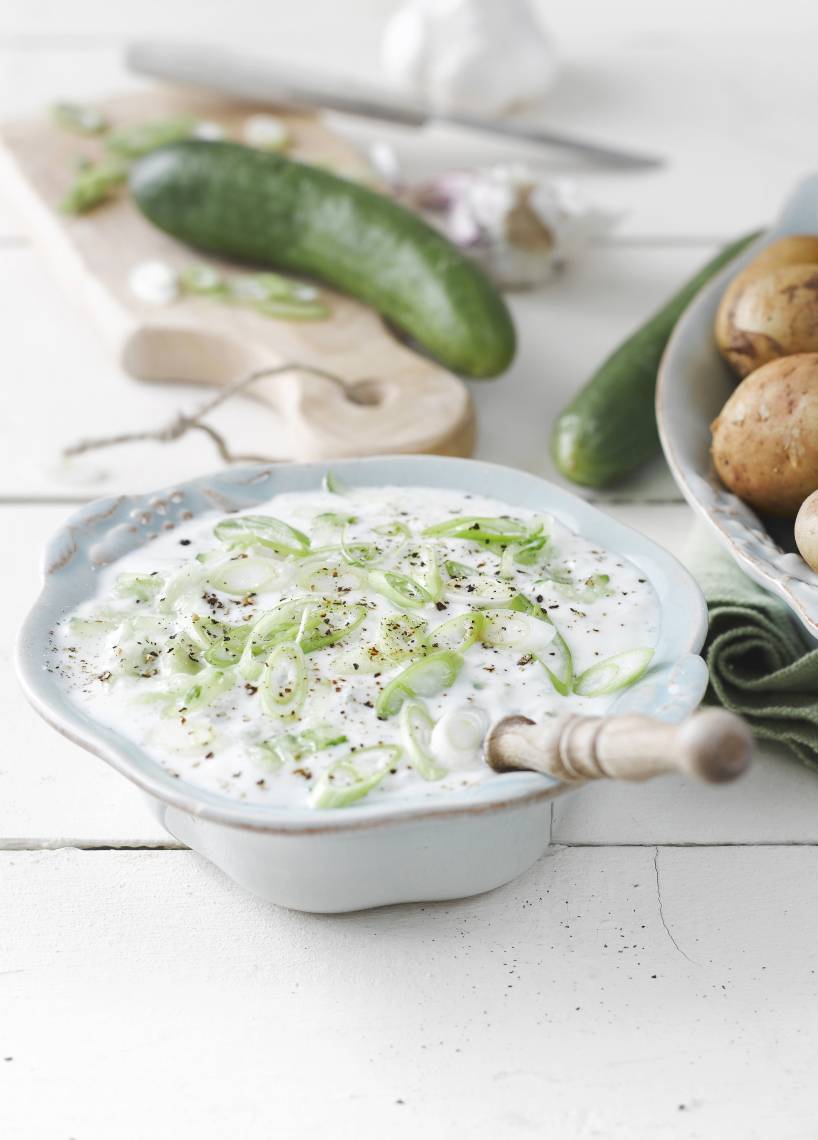 Knoblauch-Joghurt-Dip im Monsieur Cuisine – Rezept | ZauberMix