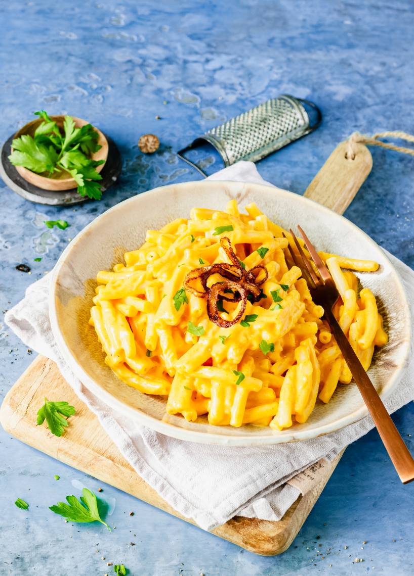 Kürbis Mac and Cheese