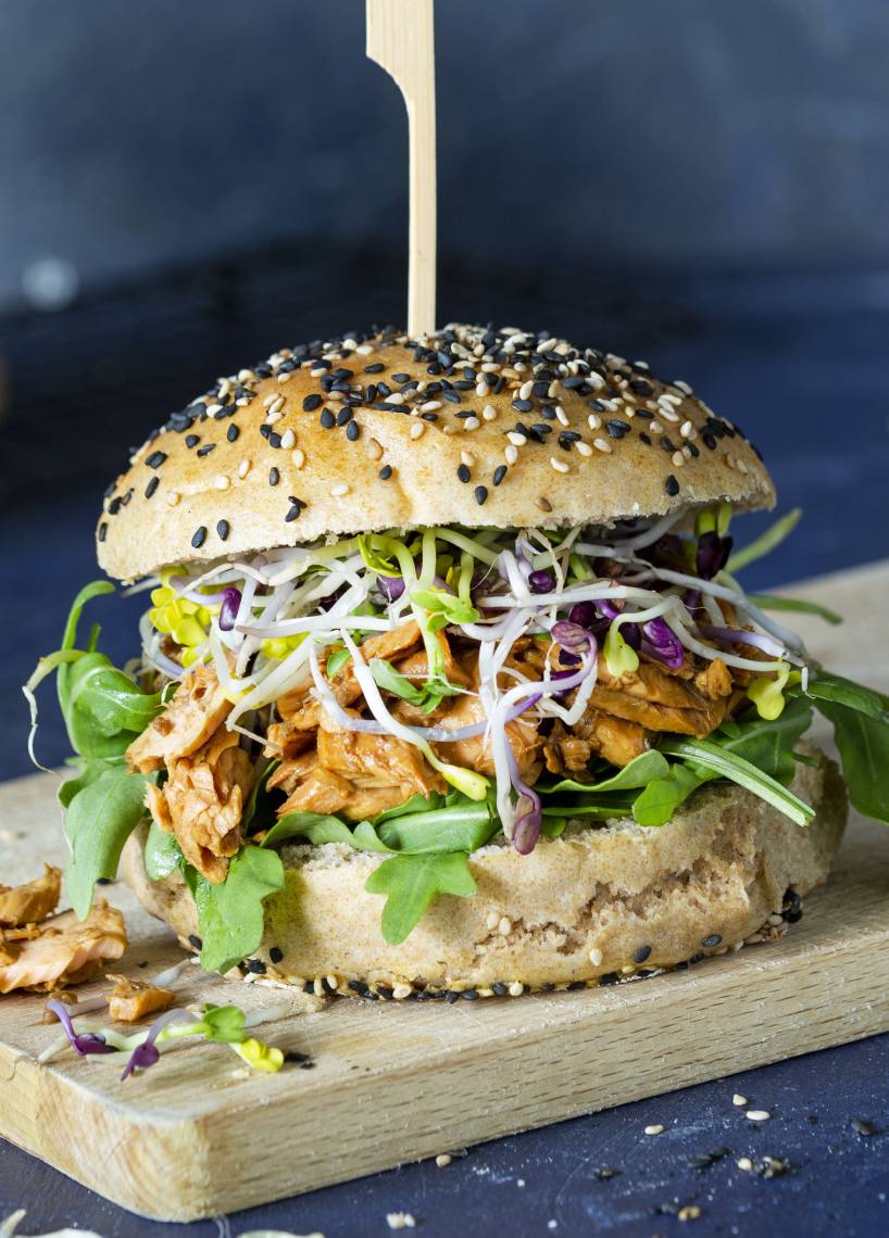 Lachs Burger mit dem Monsieur Cuisine | ZauberMix