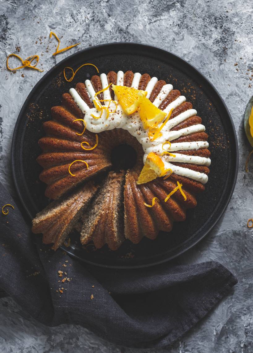 Pumpkin-Spice-Sandkuchen backen mit dem Monsieur Cuisine | ZauberMix