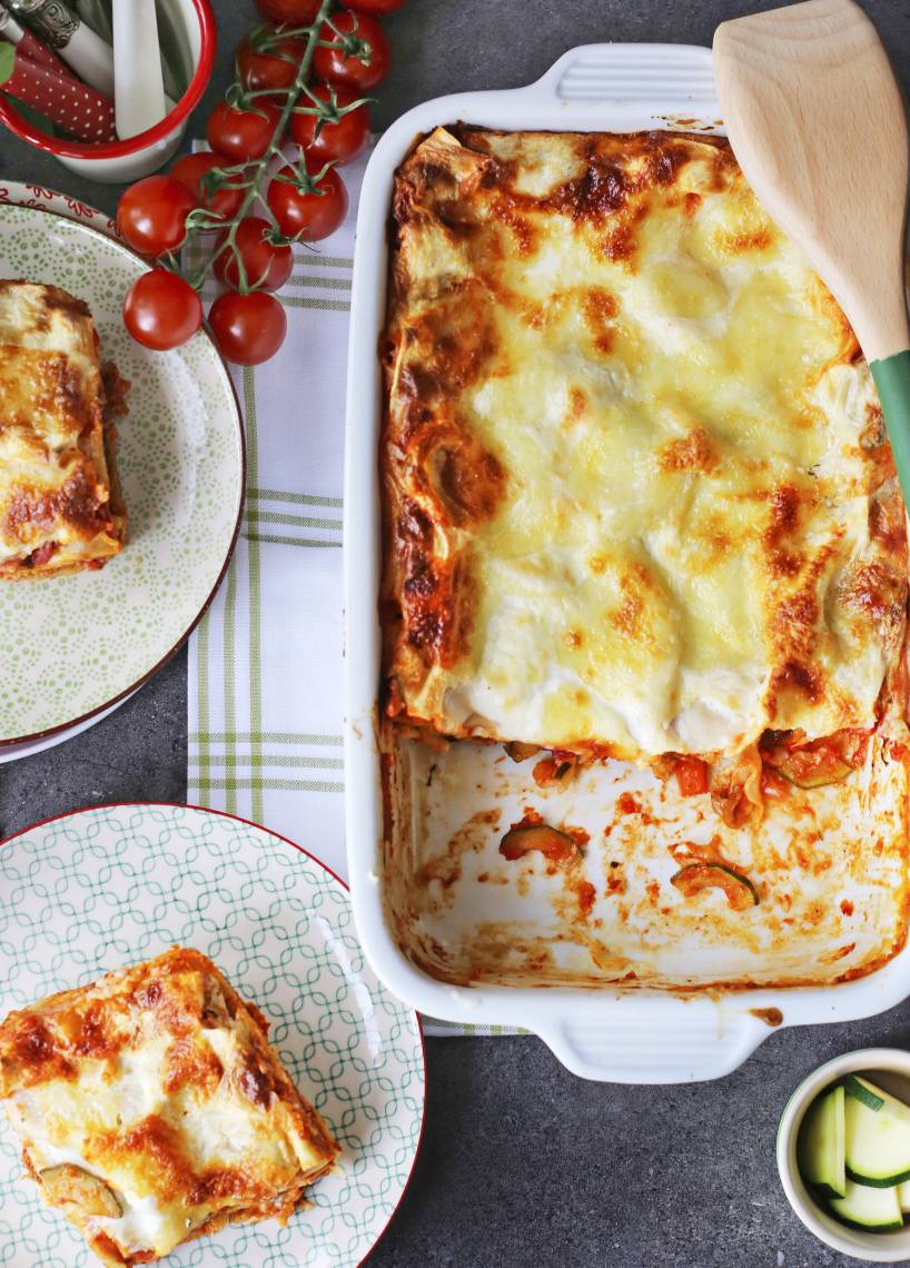 Ratatouille-Lasagne