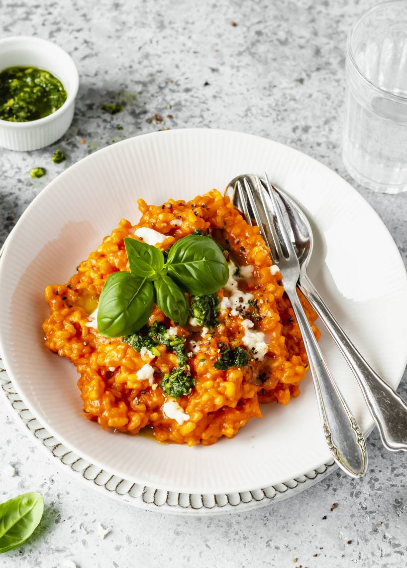 Mozzarella Risotto Tomate-Mozzarella-Risotto im Monsieur Cuisine | ZauberMix