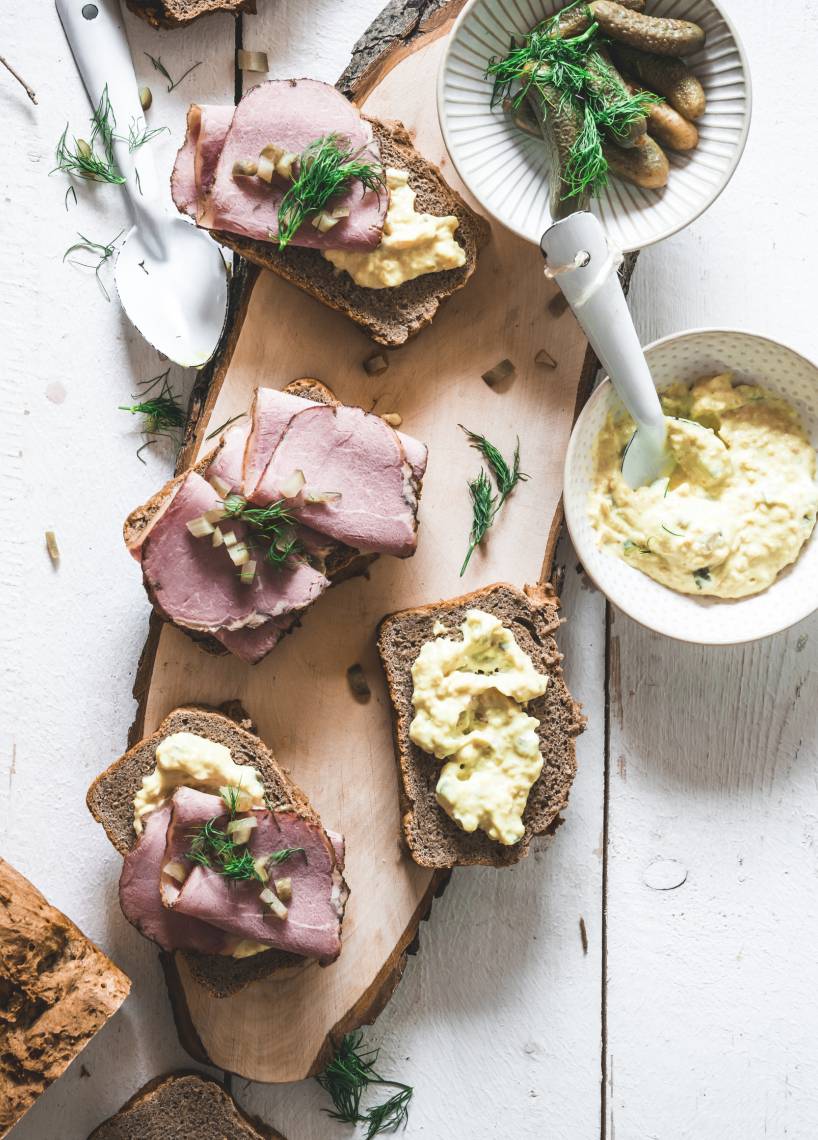 Smörrebröd mit Roastbeef mit dem Monsieur Cuisine | ZauberMix
