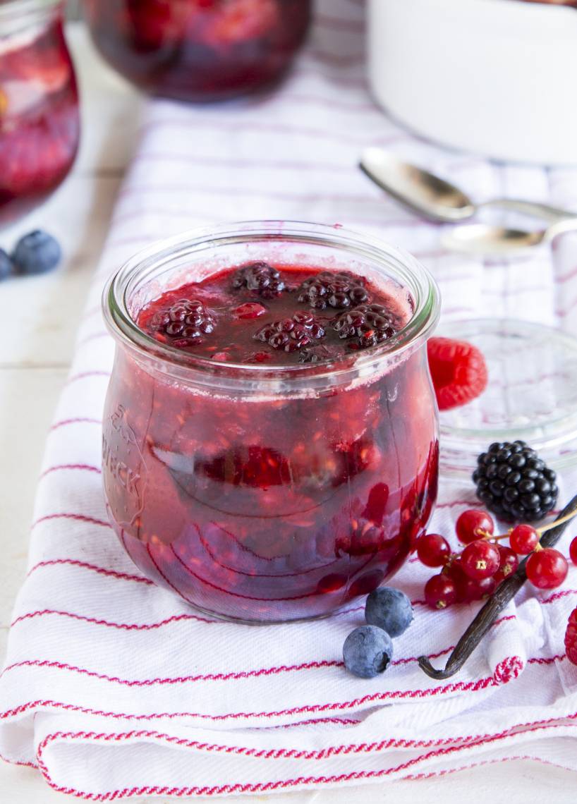 Rote Grütze einkochen