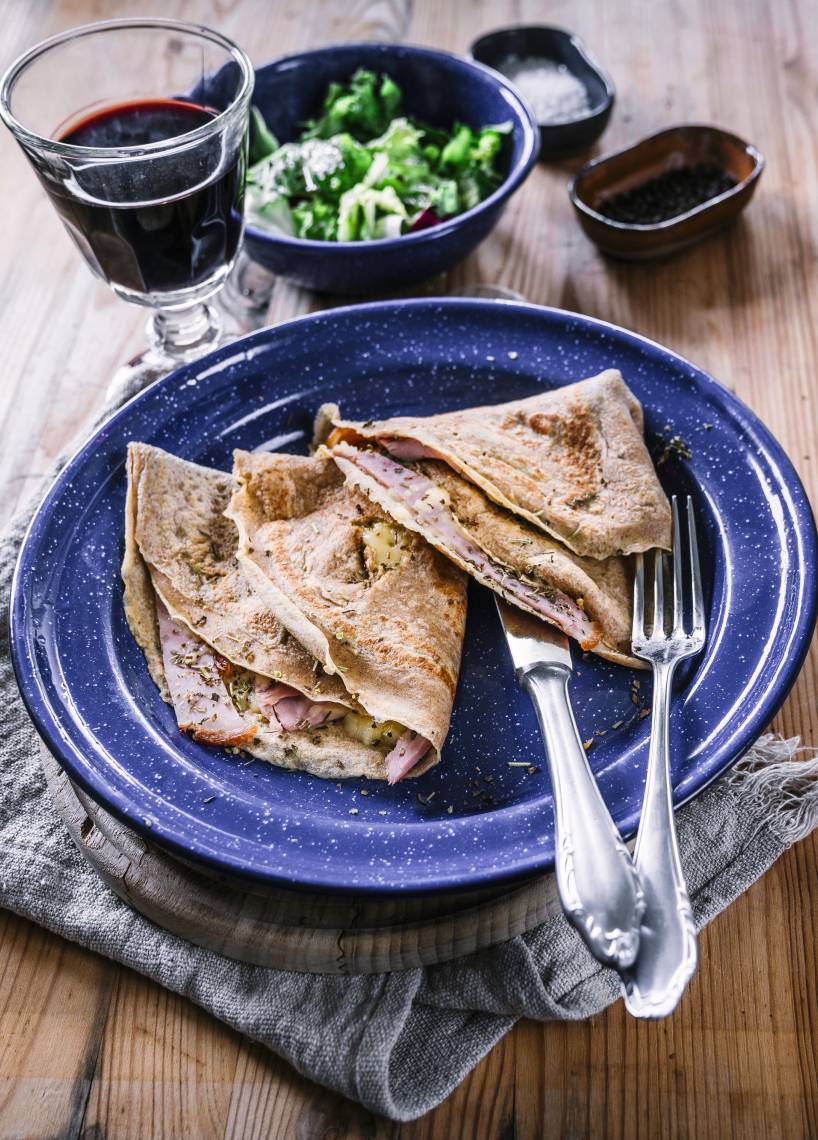 Schinken-Käse-Crêpes mit dem Monsieur Cuisine | ZauberMix Schinken-Käse-Crêpes mit dem Monsieur Cuisine | ZauberMix