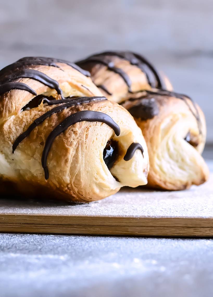 Schoko-Croissants