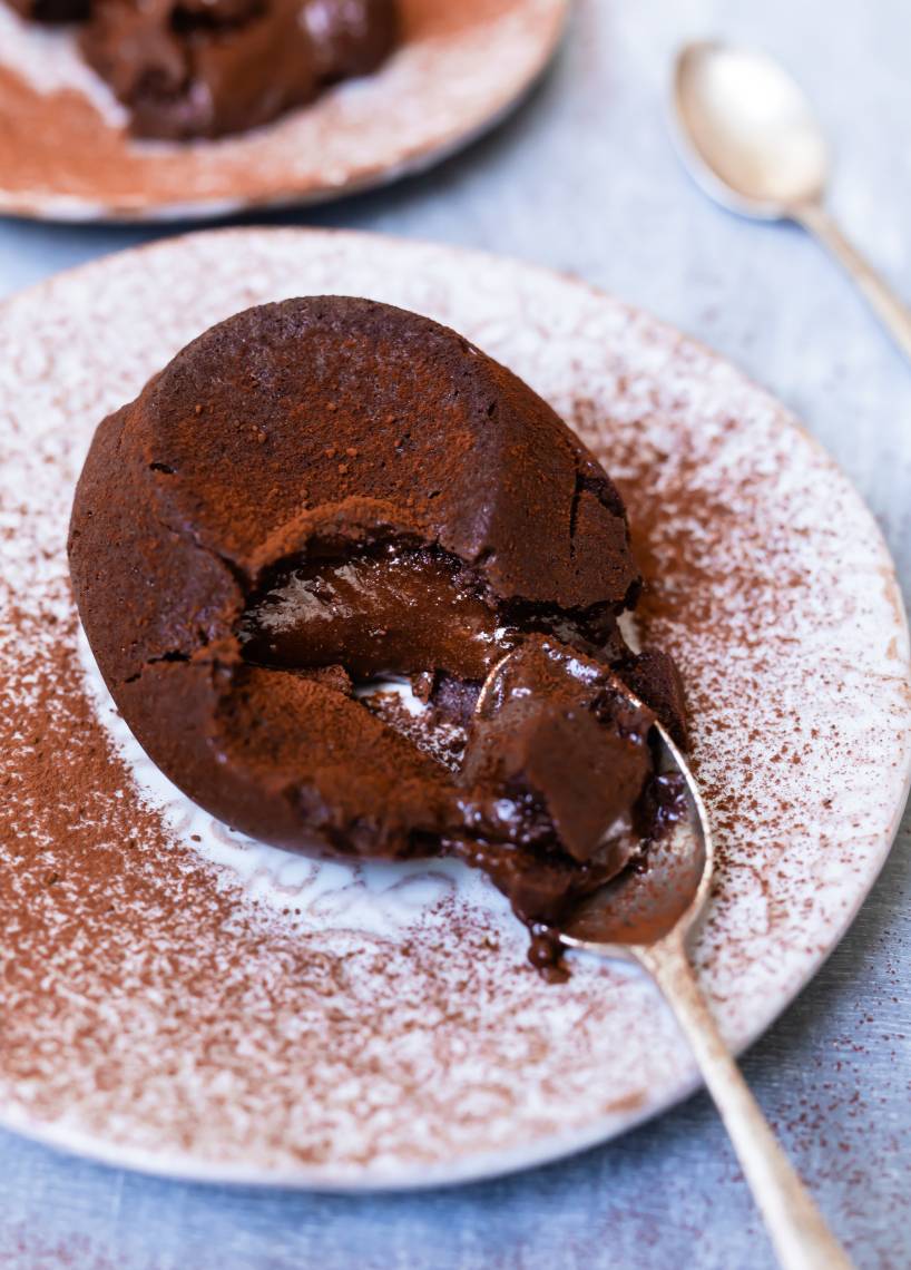 Schokoküchlein mit flüssigem Kern Monsieur Cuisine | ZauberMix Schokoküchlein mit flüssigem Kern Monsieur Cuisine | ZauberMix