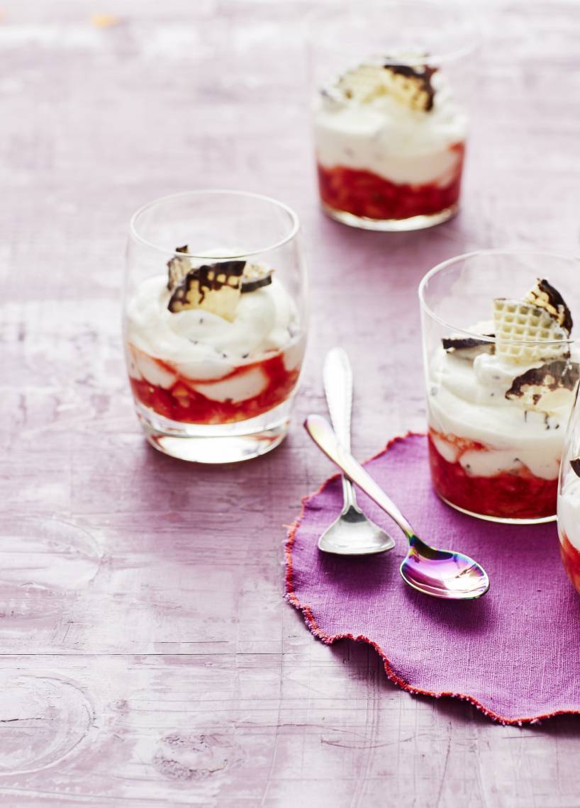 Schokokuss-Creme im Monsieur Cuisine mit Erdbeeren | ZauberMix Schokokuss-Creme im Monsieur Cuisine mit Erdbeeren | ZauberMix