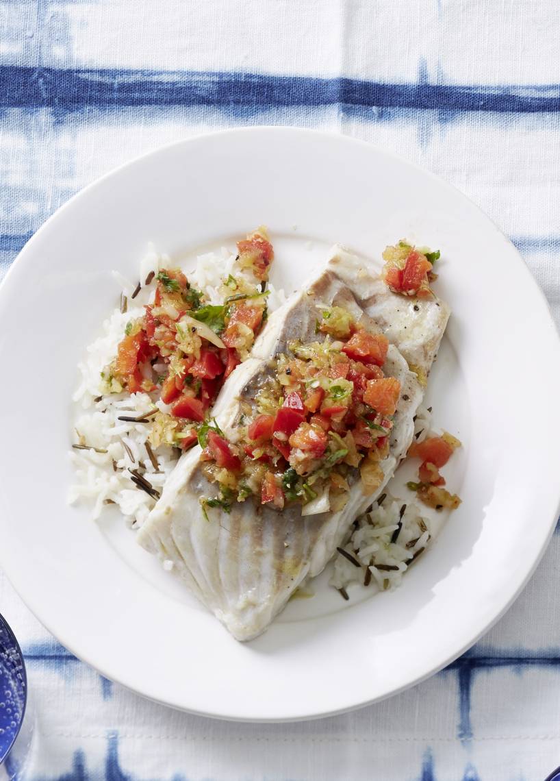 All-in-one-Seelachs mit Reis im Monsieur Cuisine | ZauberMix All-in-one-Seelachs mit Reis im Monsieur Cuisine | ZauberMix